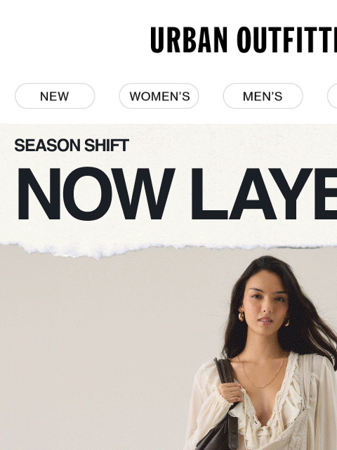 urbanoutfitters newsletter: Now Layering… Utility jackets, plaids & more