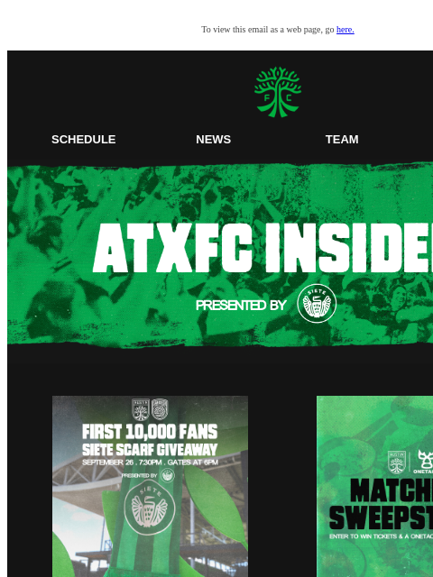 austinfc newsletter: ATXFC Insider: Hispanic Heritage Night, Matchday S...