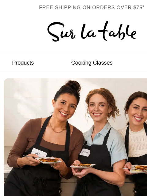 surlatable newsletter: These bestselling classes are filling fast!