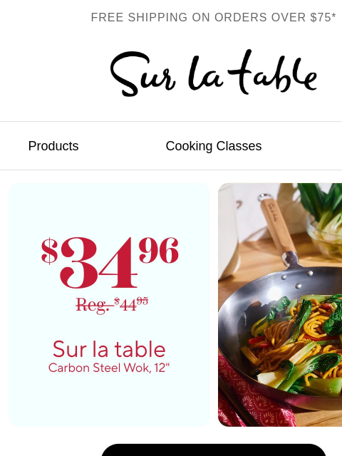 surlatable newsletter: This stir-fry favorite is only $34.96.
