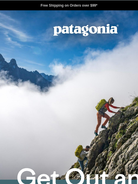 patagonia newsletter: Pack what you need