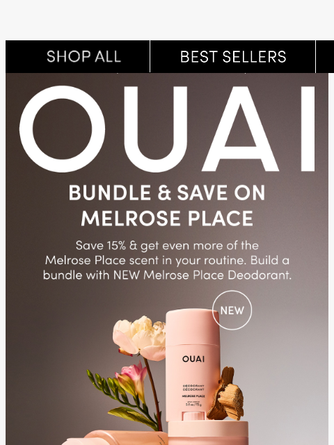 theouai newsletter: Build a bundle with NEW Melrose Place Deodorant & ...