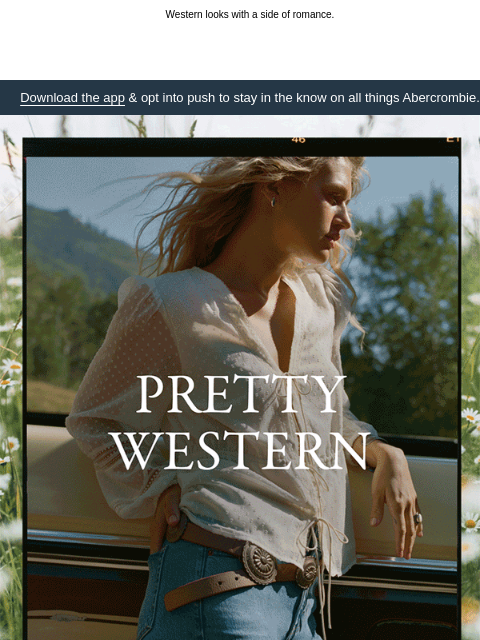 abercrombie newsletter: Currently crushing on...