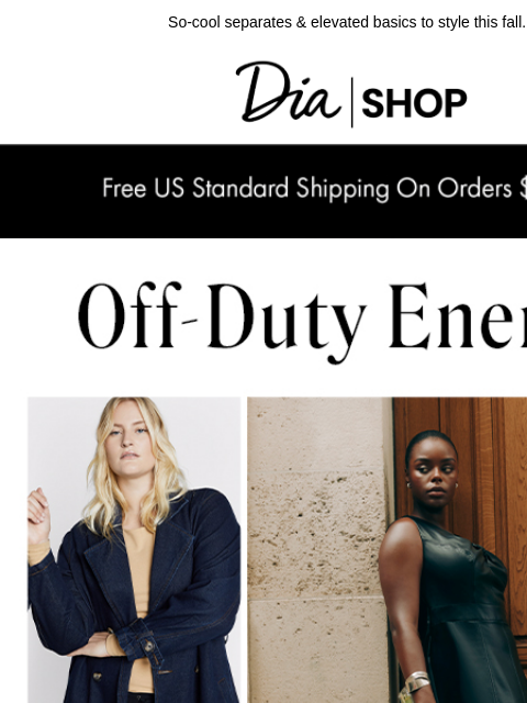 dia newsletter: Get the Look: Off-Duty Model 💋