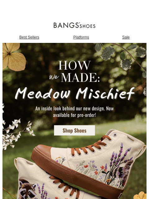 bangsshoes newsletter: Behind the Scenes ππ¦πΌ