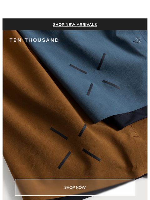 tenthousand newsletter: New Season. New Colors. Same Interval.