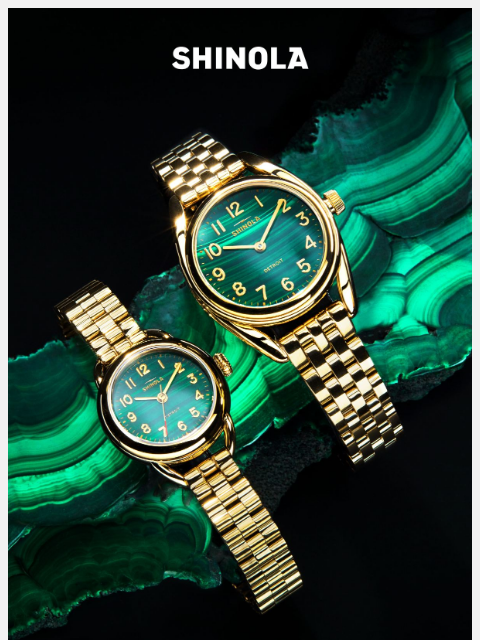 shinola newsletter: Meet Malachite