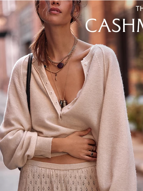 freepeople newsletter: The Porta Cashmere is back!