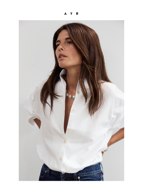 ayr newsletter: the only shirt that matters