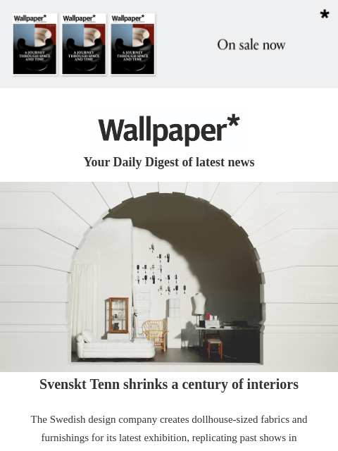 futureplc newsletter: Tiny but perfect interior design