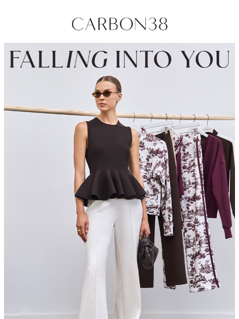 carbon38 newsletter: Build your Fall wardrobe 🛍️