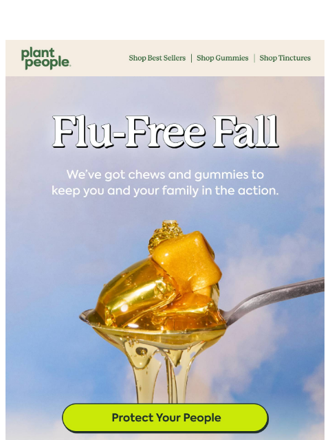 plantpeople newsletter: Protect your family BEFORE flu season hits ๐