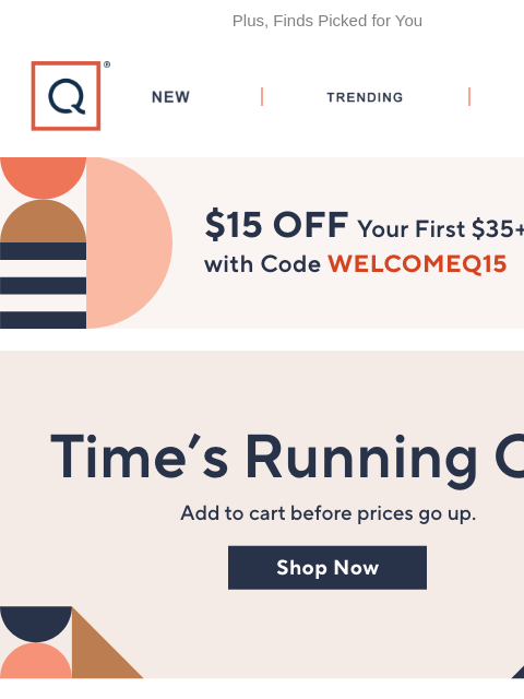 qvcemail newsletter: There's Still Time...But Hurry