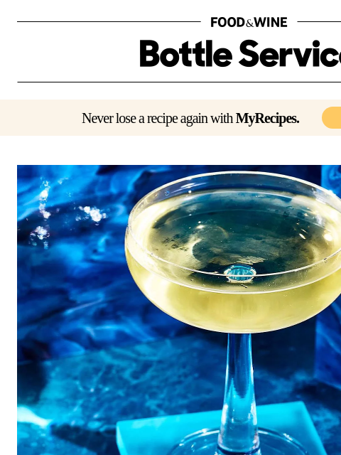 foodandwine newsletter: This Savory Martini Doesn't Have a Drop of Olive B...