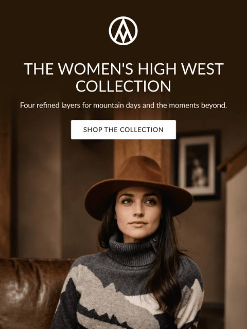 alpsandmeters newsletter: Meet the women's High West collection
