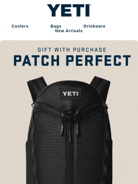 yeti newsletter: Put A Patch On It – On Us