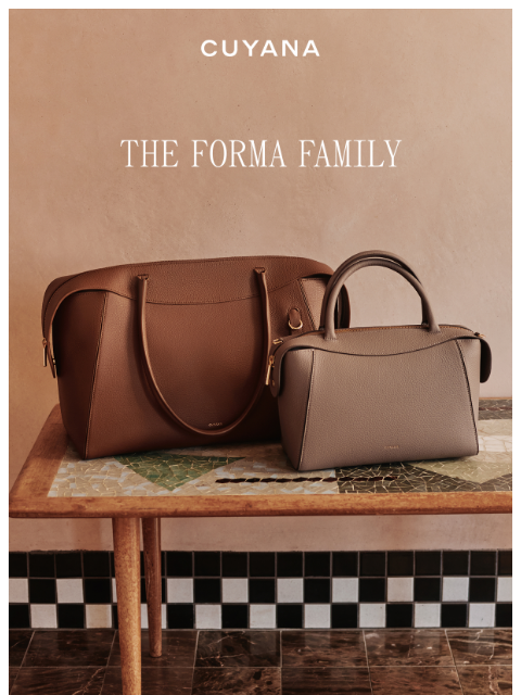cuyana newsletter: The Chicest Family Around