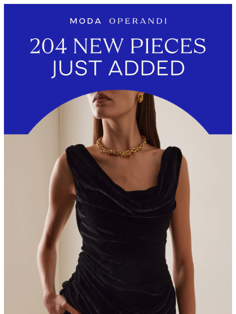 modaoperandi newsletter: NEW this week
