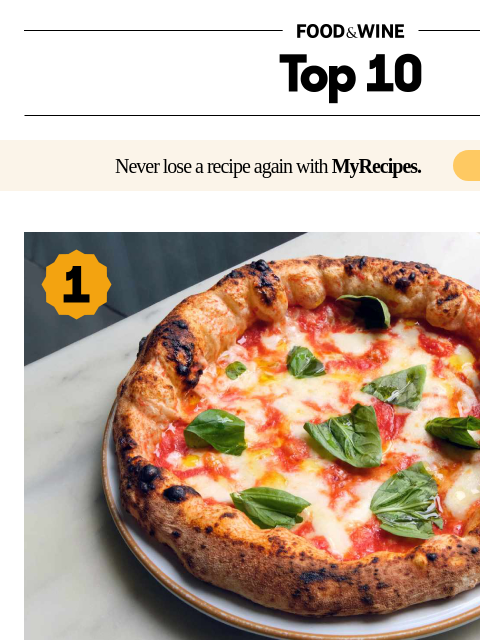 foodandwine newsletter: The No. 1 Pizzeria in the World