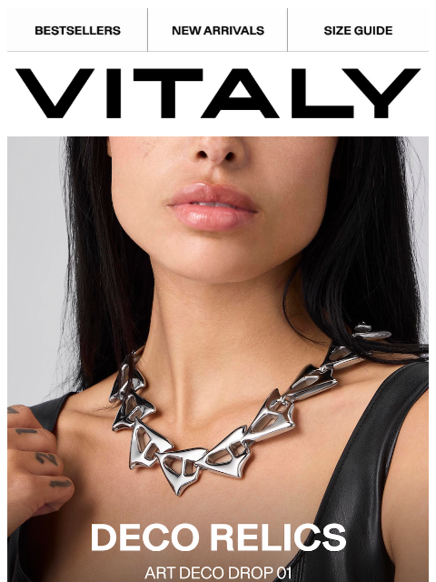 vitalydesign newsletter: NEW DROP: Art Deco 01