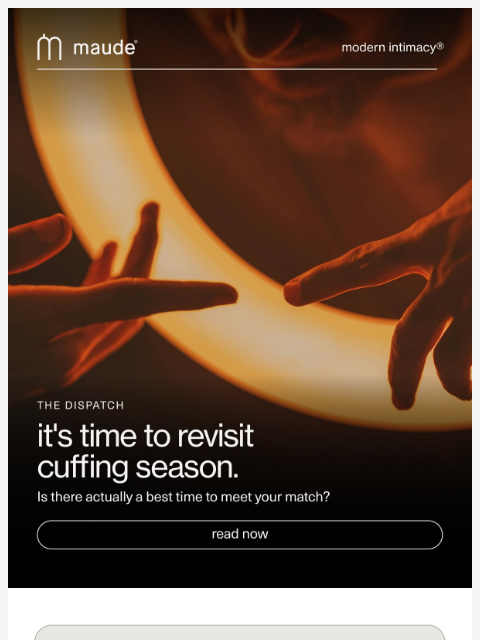 getmaude newsletter: the dispatch