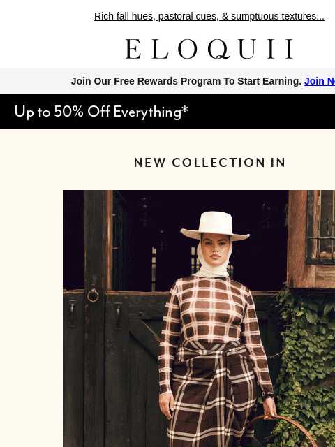 eloquii newsletter: NEW for Fall! AFTERGLOW 🍁