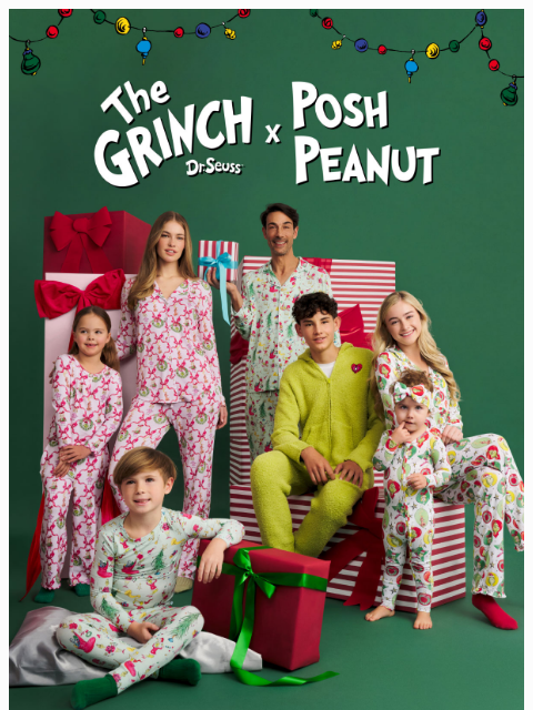 poshpeanut newsletter: 💚JUST LAUNCHED: Dr. Seuss x Posh Peanut