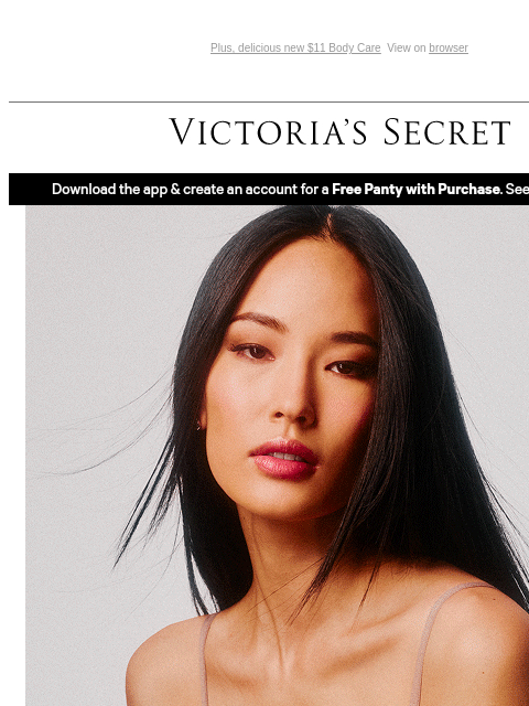 victoriassecret newsletter: Inside: Wireless Bras You'll Love