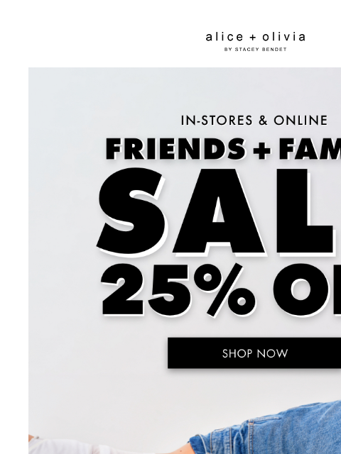 25% OFF ALMOST EVERYTHING - DON'T MISS THIS!!!​ ‌ ‌ ‌ ‌ ‌ ‌ ‌ ‌ ‌ ‌ ‌ ‌ ‌ Header Logo Header Logo TAKE 25% OFF SELECT STYLES. ONLY ITEMS MARKED WITH "FRIENDS + FAMILY" ARE ELIGIBLE FOR