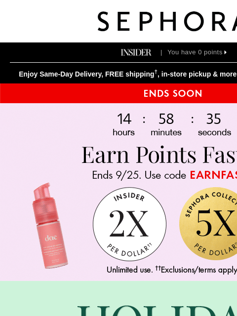 Don't wait, Sephora Shopper! ‌ ‌ ‌ ‌ ‌ ‌ ‌ ‌ ‌ ‌ ‌ ‌ ‌ ‌ ‌ ‌ ‌ ‌ ‌ ‌ ‌ ‌ ‌ ‌ ‌ ‌ ‌ ‌ ‌ ‌ ‌ ‌ ‌ ‌ ‌ ‌ ‌ ‌ ‌ ‌ ‌ ‌ ‌ ‌ ‌ ‌ ‌ ‌ ‌ ‌ ‌ ‌ ‌ ‌ ‌ ‌ ‌ ‌ ‌ ‌ ‌ ‌ ‌ ‌ ‌ ‌ ‌ ‌ ‌ ‌ ‌ ‌ ‌ ‌ ‌ ‌ ‌ ‌ ‌ ‌ ‌ ‌ ‌ ‌