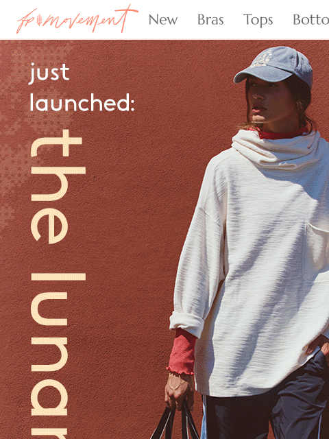 freepeople newsletter: Meet the Lunar Layer 🌙