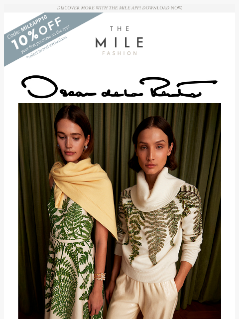 orchardmile newsletter: Fall 2025: Oscar de la Renta in Full Bloom