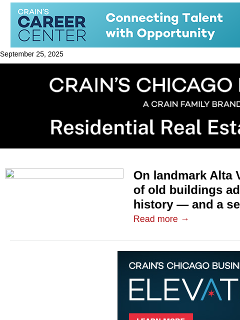 crainalerts newsletter: Alta Vista Terrace row house with a secret room