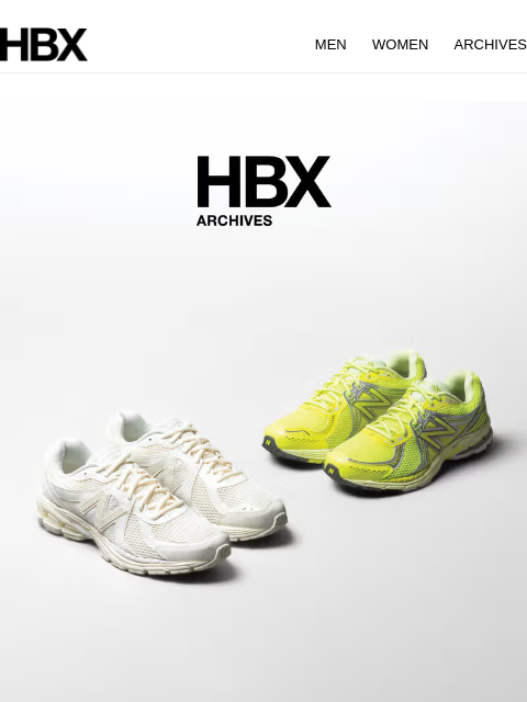 hbx newsletter: HBX Archives Preview: 26 Sep/9AM EST/9PM HKT Relea...