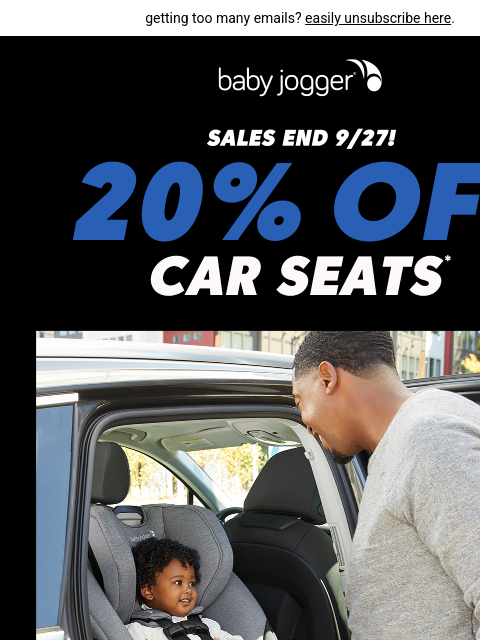 babyjogger newsletter: your last chance to save 🌅