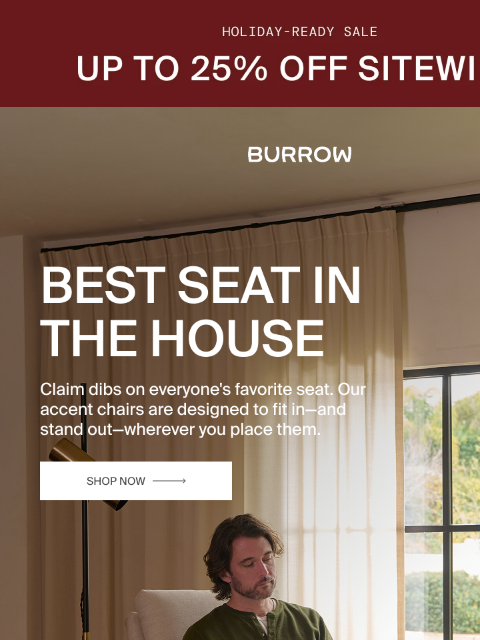 burrow newsletter: The best seat in the house