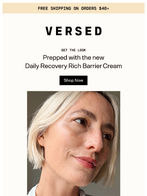 versedskin newsletter: Your perfect makeup prep