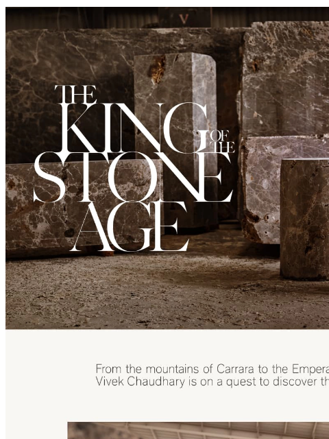 rh newsletter: The King of the Stone Age. Explore Our Emperador C...