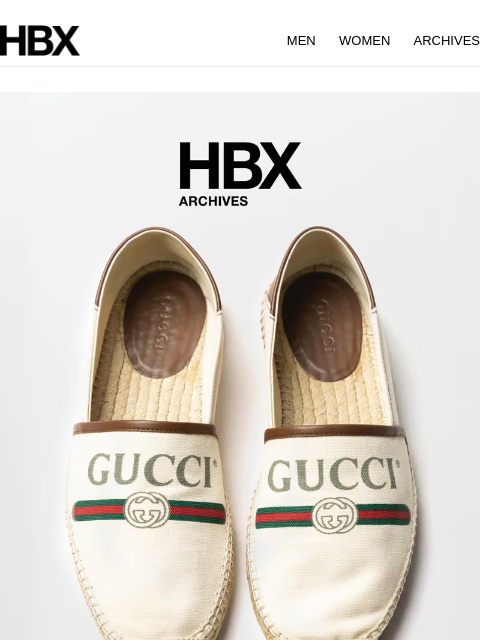 hbx newsletter: HBX Archives Preview:25 Sep/9AM EST/9PM HKT Releas...