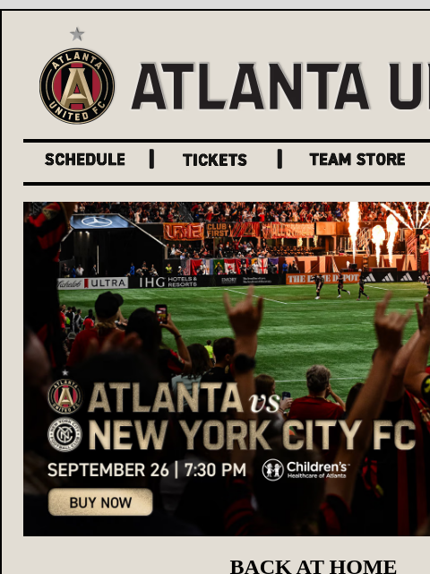 atlutd newsletter: End September with the 5-Stripes