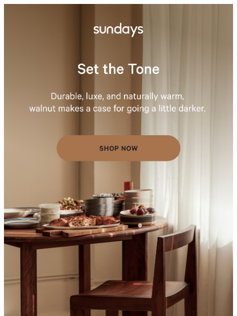 sundays-company newsletter: Cozy Season Starts Here