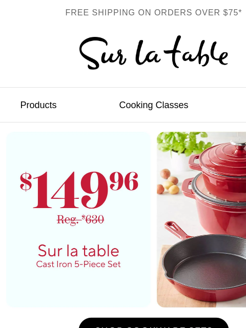 surlatable newsletter: Stainless, nonstick or cast iron? 🍳