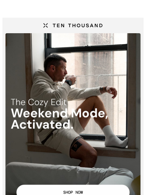 tenthousand newsletter: Shop Now: The Cozy Edit