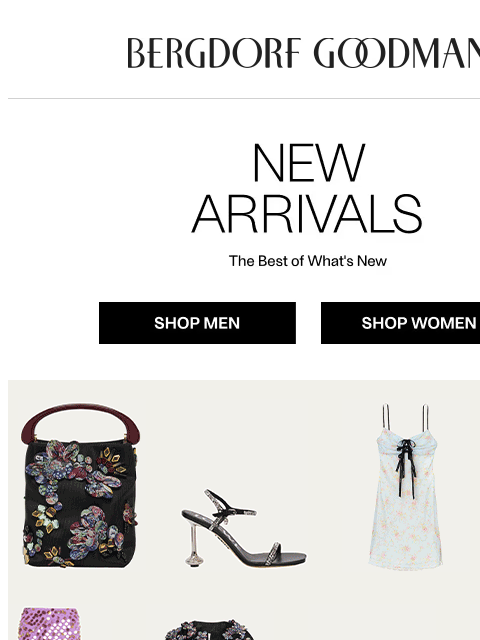 bergdorfgoodman newsletter: Newness Report: This Just In