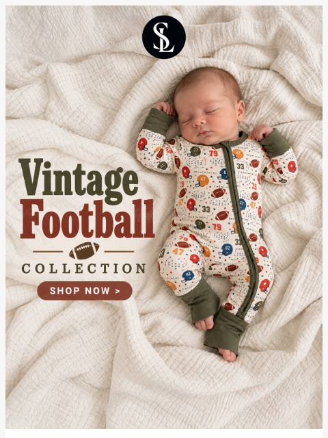spearmintlove newsletter: 🏈 NEW: The Vintage Football Collection is Here!