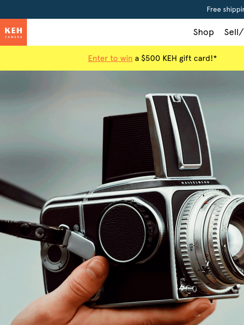 keh newsletter: There's more to film than 35mm 📸