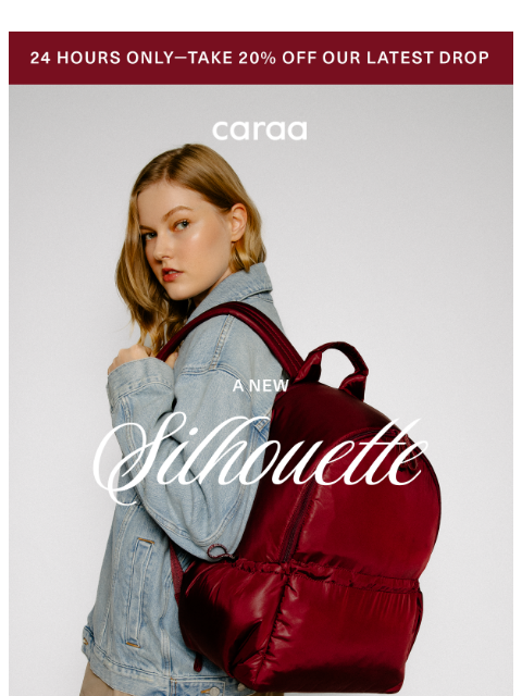 caraa newsletter: The Portobello Backpack Is Here