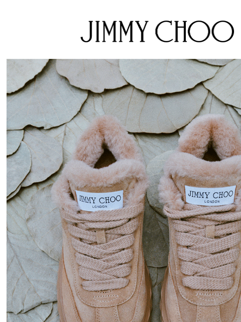 jimmychoo newsletter: New Sneakers: Enriched Textures