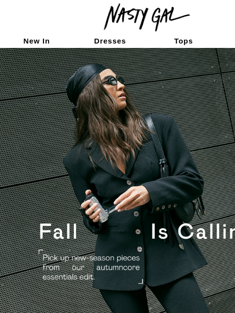 nastygal newsletter: Fall fits you’ll actually wear 🍂