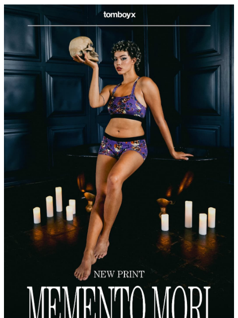 tomboyx newsletter: New Print: Dark. Beautiful. Limited.